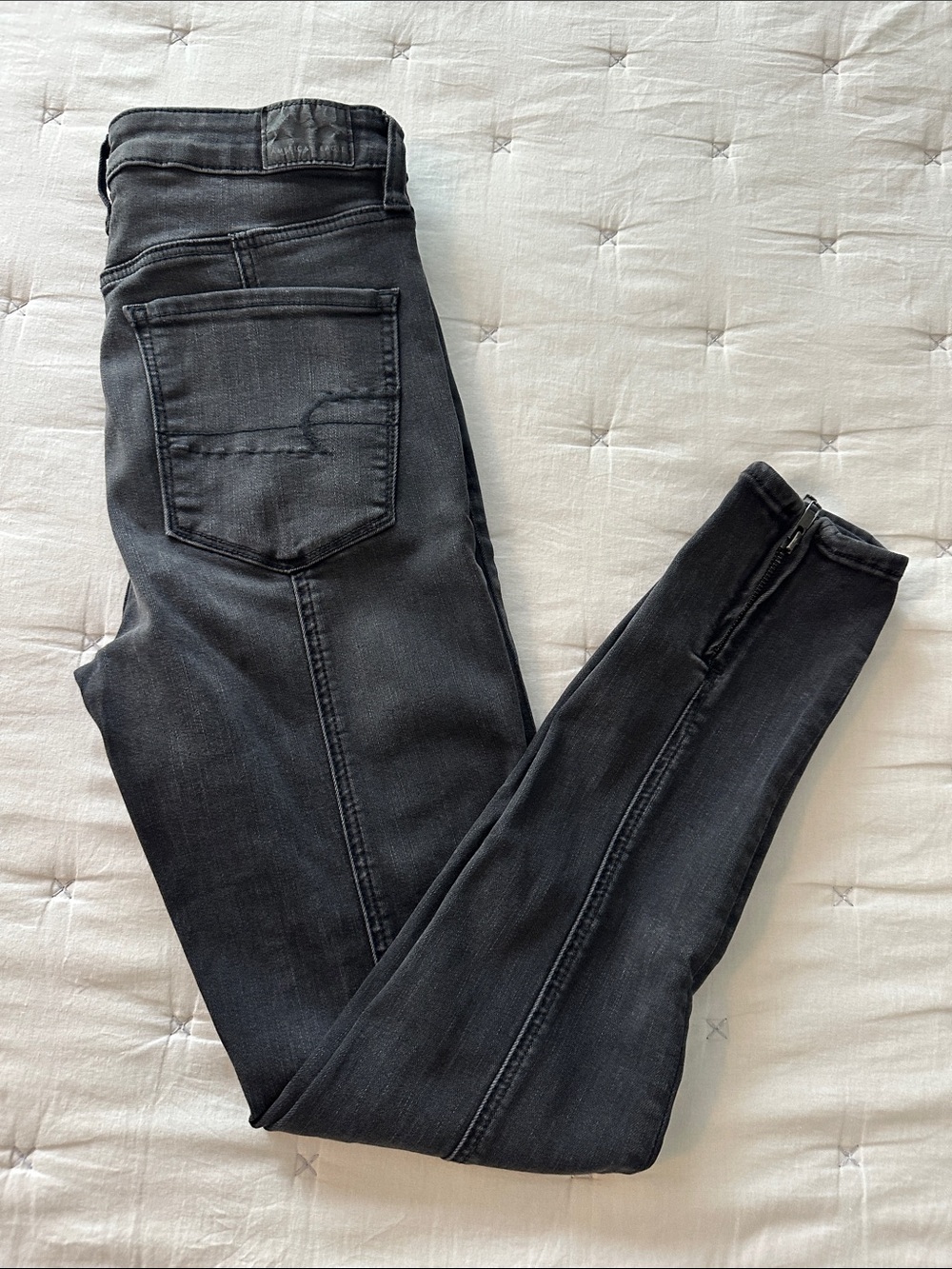 American Eagle Outfitters Highest Rise Black Skinny Jeggings